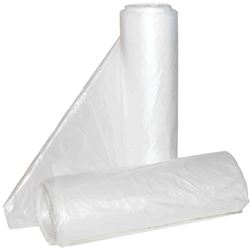 ALUF Plastics Hi-Lene Series HCR-242406C Anti-Microbial Coreless Can Liner, 7 to 10 gal, HDPE, Clear