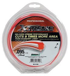 Arnold Xtreme Professional WLX-H95 Trimmer Line, 0.095 in Dia, 100 ft L, Monofilament