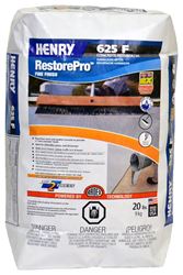 Henry 16363 Resurfacer, Solid, Gray, 20 lb, Bag