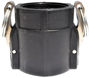 Green Leaf 300D Camlock Coupling, 3 in, Female Coupler x FNPT, Plastic