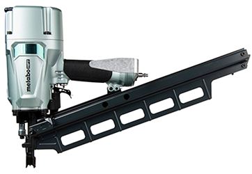 Metabo HPT NR83A5M Pneumatic Framing Nailer, 64 Magazine, 21 deg Collation, Plastic Strip Collation