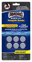 Amdro QUICK KILL 100530552 Mosquito Bomb, Solid