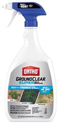 Ortho GroundClear 4653005 Weed and Grass Killer, Liquid, Light Yellow, 24 oz Bottle