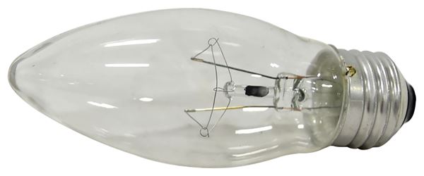 Sylvania 13367 Incandescent Bulb, 40 W, B13 Lamp, Medium E26 Lamp Base, 455 Lumens, 2850 K Color Temp, Pack of 6