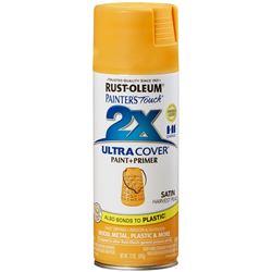 Rust-Oleum 366993 General-Purpose Paint, Satin, Harvest Peach, 12 oz, Aerosol Can