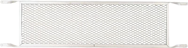 M-D 33167 Screen Door Push Grill, 7.69 in W, 30-1/4 in H, Aluminum, Mill, For: 32 in Doors