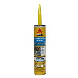 SIKA SIKAFLEX PRO SELECT Series 515308 Construction Sealant, Limestone, 10.1 oz, Cartridge, Pack of 12