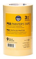 IPG PG5...128R Masking Tape, 60 yd L, 0.94 in W, Paper Backing, Beige
