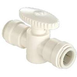 Watts 3539-14/P-866 Stop Valve, 3/4 in Connection, Sweat, 250 psi Pressure, Plastic Body