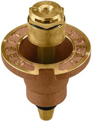 Orbit 54072 Sprinkler Head with Nozzle, 1/2 in Connection, FNPT, 15 ft, Brass, Pack of 25
