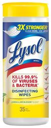 Lysol 1920081145 Disinfecting Wipes Can, Lemon Lime Blossom, Clear