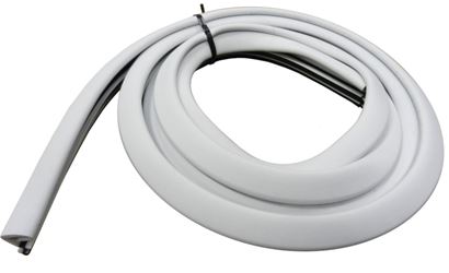 M-D Platinum Series 91890 Replacement Weatherstrip, 84 in L, Rubber, White, Pack of 20