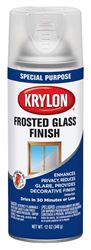 Krylon I00810777 Spray Paint, Matte, Frosted Glass, 12 oz