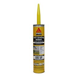 SIKA SIKAFLEX PRO SELECT Series 515304 Self-Leveling Sealant, Gray, 10.1 fl-oz, Cartridge