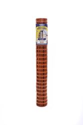 Tenax 89909104 Warning Barrier, 100 ft L, 3-1/2 x 1-1/2 in Mesh, HDPE, Orange