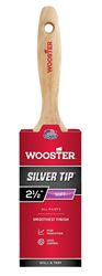 Wooster 5222-2-1/2 Paint Brush, 2-1/2 in W, 2-15/16 in L Bristle, Polyester Bristle, Varnish Handle