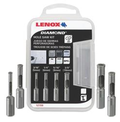 Lenox 12158DGDS4A Hole Saw Kit, 4-Piece, Bi-Metal