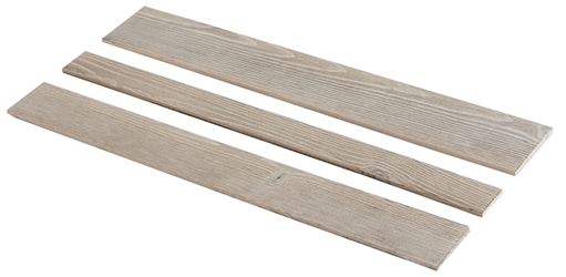 Timberwall Weld Series TWWESIL Wall Plank, 31-1/2 in L, 2-3/8, 3-9/16, 4-3/4 in W, 10.3 sq-ft Coverage Area, Pine Wood