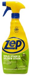 Zep ZUMILDEW32 Stain Remover, 1 qt, Liquid, Slight Chlorine, Clear