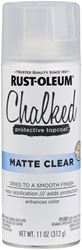 Rust-Oleum 302599 Chalk Spray Paint, Ultra Matte, Clear, 12 oz, Can