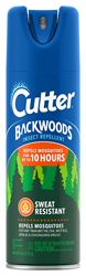 Cutter Backwoods 96280 Insect Repellent, 6 oz Aerosol Can, Liquid, Light Yellow, Deet, Ethanol