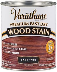 Varathane 262016 Wood Stain, Cabernet, Liquid, 1 qt, Can, Pack of 2