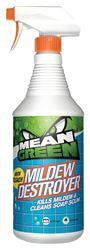 Mean Green 606 Mildew Destroyer with Bleach, 32 oz, Liquid, Characteristic