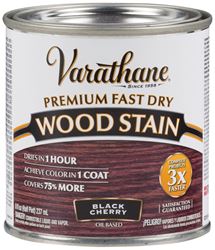 Varathane 262028 Wood Stain, Black Cherry, Liquid, 0.5 pt, Can