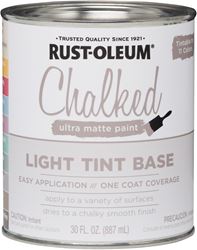 Rust-Oleum 287688 Chalk Paint, Chalk/Ultra Matte, 30 oz, Pack of 2