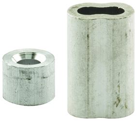 Prime-Line GD 12154 Cable Ferrule and Stop, Aluminum