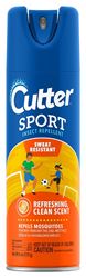 Cutter SPORT HG-96253 Insect Repellent, 6 oz Aerosol Can, Liquid, Light Yellow/Water White, Ethanol