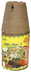 Jiffy JP310 Round Seed Starter Pot, Canadian Sphagnum Peat