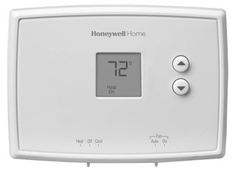 Honeywell RTH111B1024 Digital Non-Programmable Thermostat, White