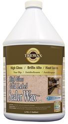 Trewax Gold Label 887171967 Sealer Wax, 1 gal, Liquid, Acrylic, White