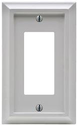 Amerelle Deerfield 2040RW Wallplate, 1 -Gang, Wood, White, Pack of 4