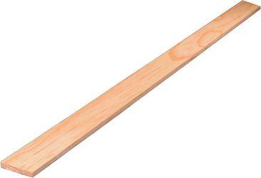 ALEXANDRIA Moulding 0W267-20096C1 Lattice Moulding, 96 in L, 1-3/8 in W, Wood, Pack of 10