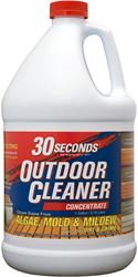 30 Seconds 1G30S Outdoor Cleaner, 1 gal, Bottle, Liquid, Bleach, Light Yellow, Pack of 4