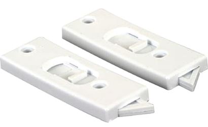 Prime-Line F 2599 Tilt Latch, Plastic, White, 1/PR