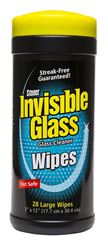 Stoner 7873250 Invisible Glass Wipes, Canister, Bulk Wipe, Mild Alcohol