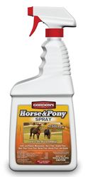 Gordons 9671112 Horse and Pony Insect Spray, Liquid, Amber, Perfumed, 1 qt