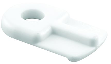 Make-2-Fit PL 7738 Window Screen Clip with Screw, Plastic, White, 12/PK