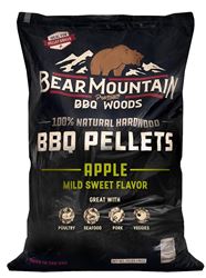 Bear Mountain FK12 BBQ Pellet, 20 in L, Hardwood, 20 lb Bag