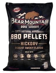 Bear Mountain FK14 BBQ Pellet, 20 in L, Hardwood, 20 lb Bag