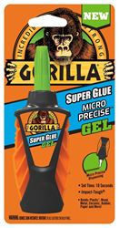 Gorilla 102177 Micro Precise Super Glue, Liquid, Irritating, Sharp, 5.5 g