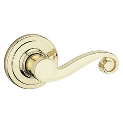 Kwikset Signature Series 788LL 3 RH CP Half Inactive Dummy Lever, Polished Brass, Zinc, Residential, Right Hand, 2 Grade