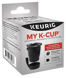 Keurig 5000194966 Coffee Filter, 0.599 oz, Plastic, Black