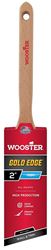 Wooster 5236-2 Paint Brush, 2 in W, 2-11/16 in L Bristle, Polyester Bristle, Semi-Oval Angle Sash Handle