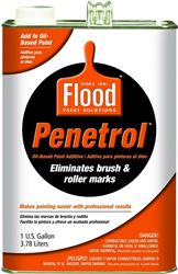 Flood FLD4-01 Oil-Based Paint Additive, Clear, Liquid, 1 gal, Can, Pack of 4