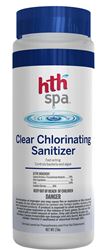 HTH 86230 Spa Chlorinating Sanitizer, 2 lb, Granule, Chlorine, White