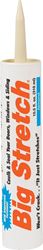 Sashco 10002 Caulk, Almond,-30 to 250 deg F, 10.5 oz, Cartridge, Pack of 12